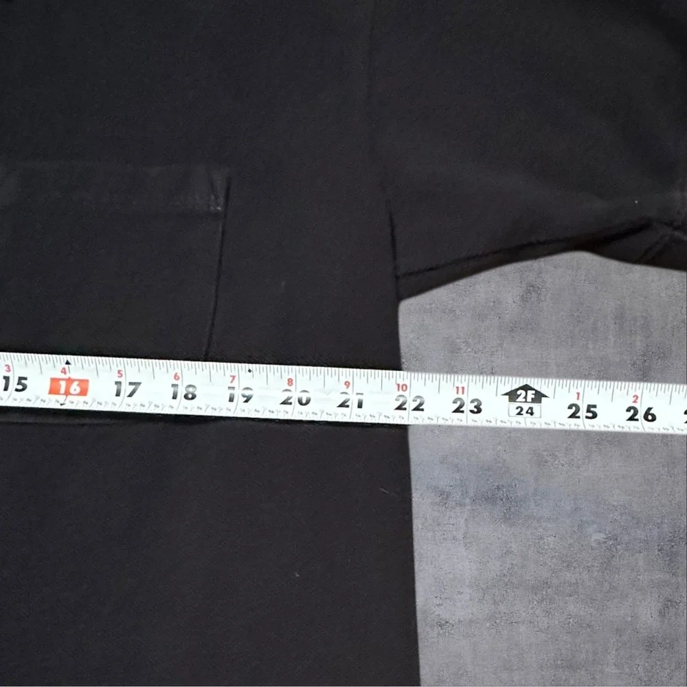 Dickies Mens Large‎ Black Pique Polo Shirt Short Sleeve Workwear Pocket Logo L